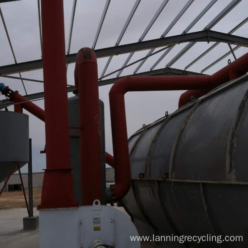 Lanning waste tires pyrolysis machines